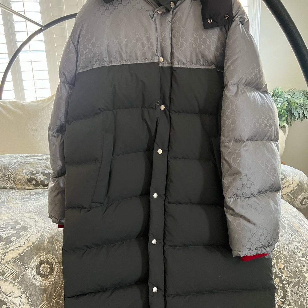 Mens Gucci Long Puffer Coat Size 58